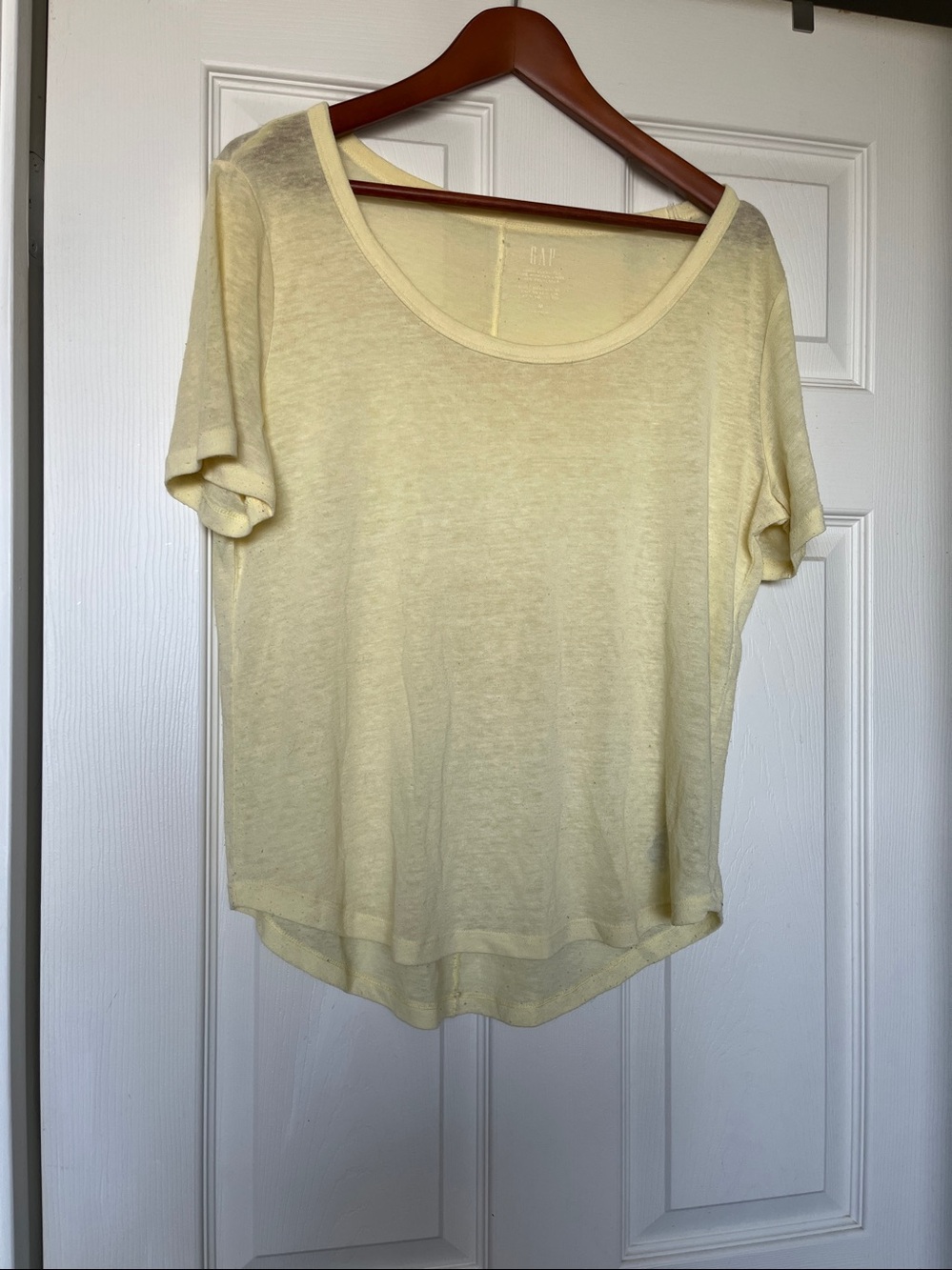 GAP | Linen Blend T-Shirt Sz M